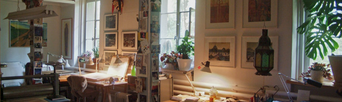 Innenansicht Atelier 