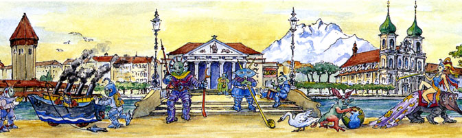 Besuch der Ausserirdischen